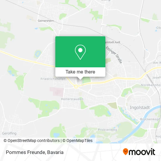 Карта Pommes Freunde