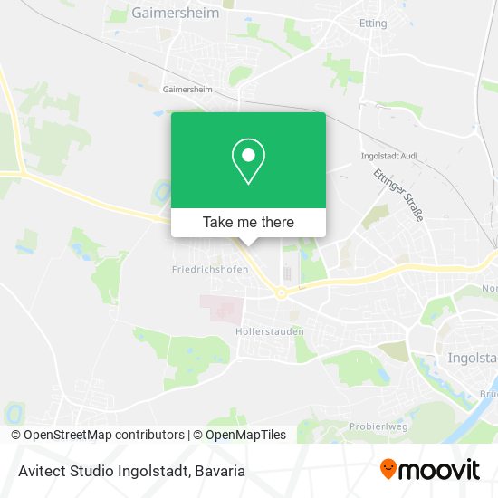 Карта Avitect Studio Ingolstadt
