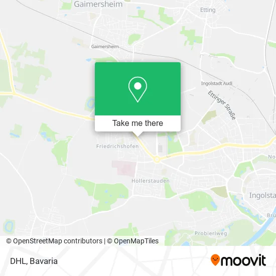 Карта DHL