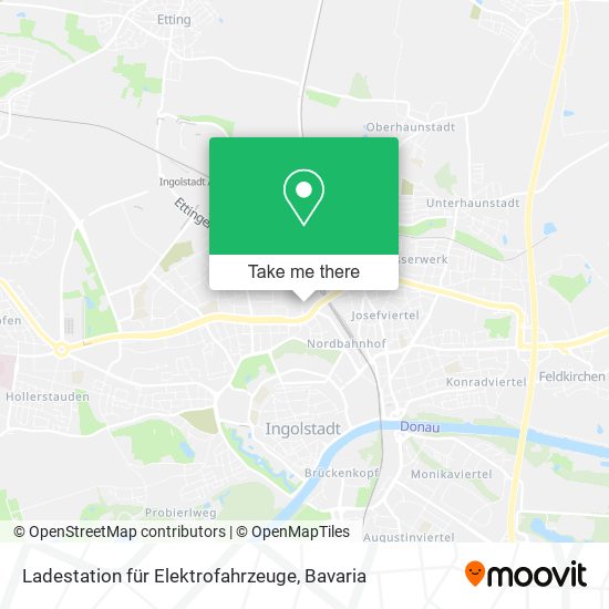 Ladestation für Elektrofahrzeuge map