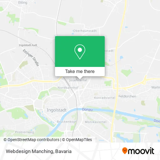 Карта Webdesign Manching