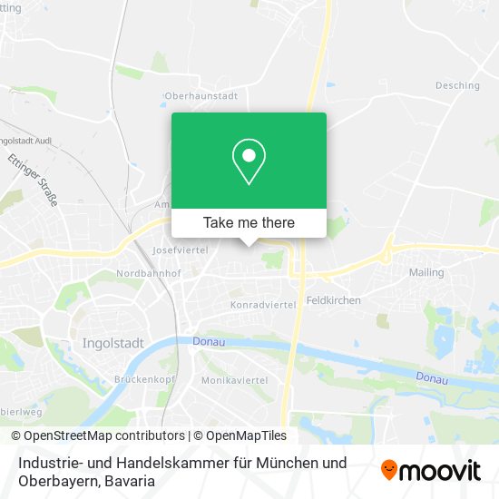 Industrie- und Handelskammer für München und Oberbayern map