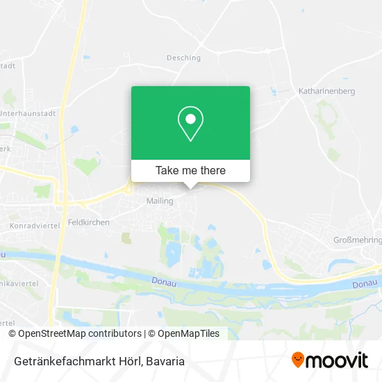 Карта Getränkefachmarkt Hörl