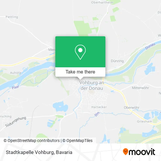 Карта Stadtkapelle Vohburg