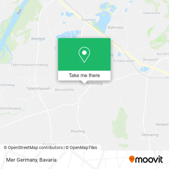 Карта Mer Germany