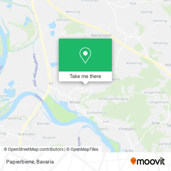 Карта Papierbiene