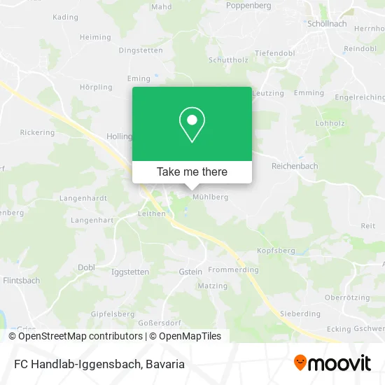 Карта FC Handlab-Iggensbach