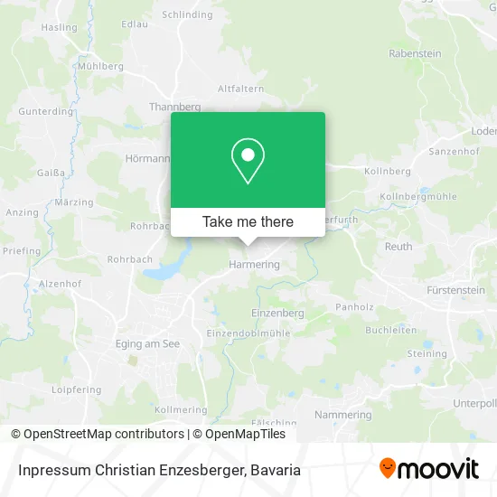 Карта Inpressum Christian Enzesberger