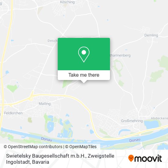 Swietelsky Baugesellschaft m.b.H., Zweigstelle Ingolstadt map