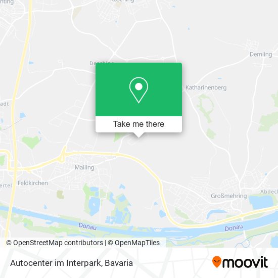 Autocenter im Interpark map