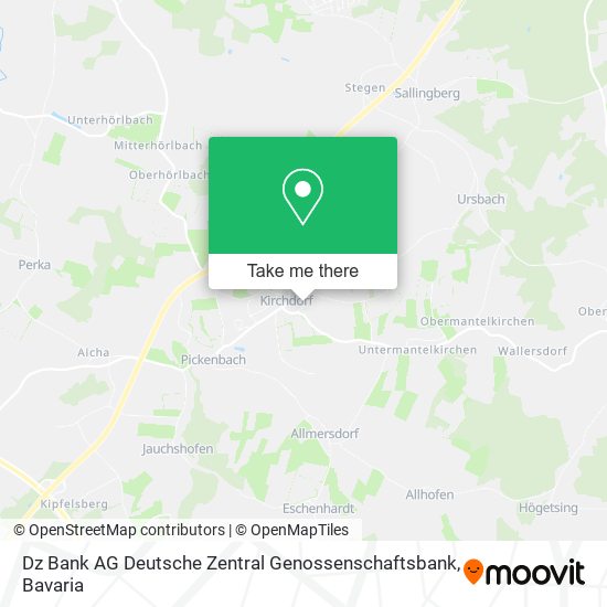 Dz Bank AG Deutsche Zentral Genossenschaftsbank map