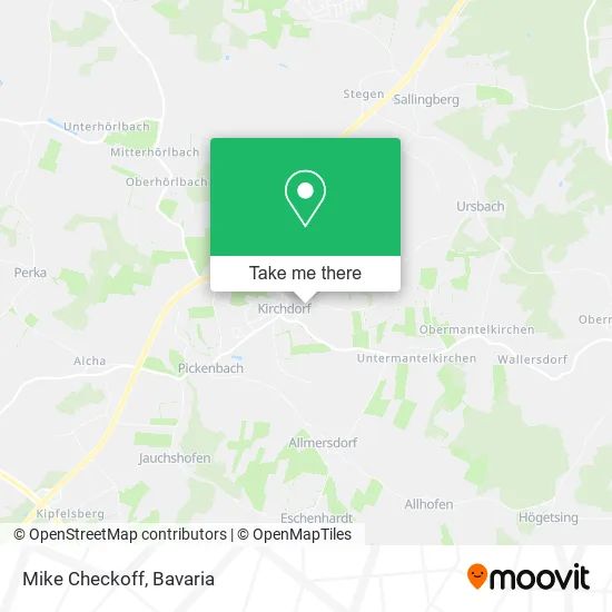 Карта Mike Checkoff
