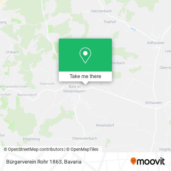 Bürgerverein Rohr 1863 map