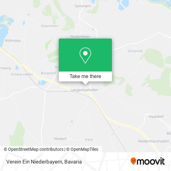 Verein Ein Niederbayern map