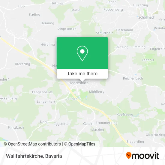 Карта Wallfahrtskirche