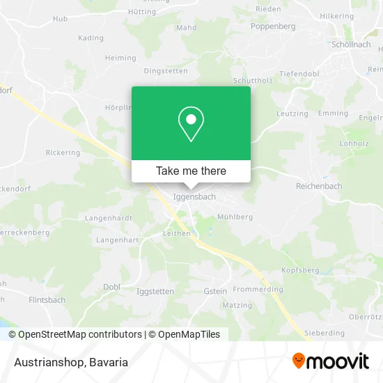 Карта Austrianshop