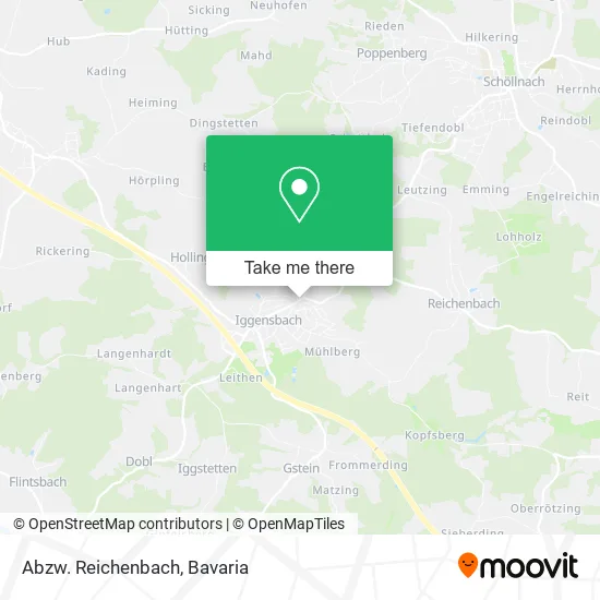 Карта Abzw. Reichenbach