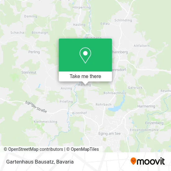 Карта Gartenhaus Bausatz