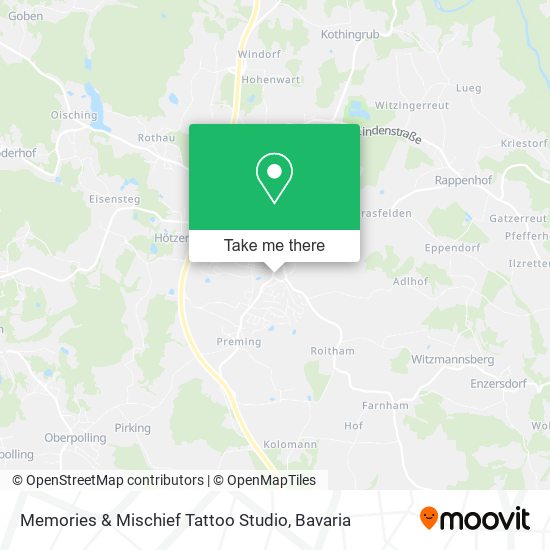 Memories & Mischief Tattoo Studio map