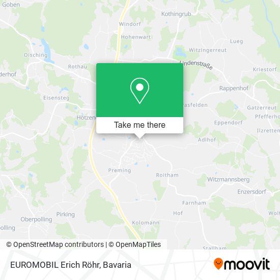 EUROMOBIL Erich Röhr map