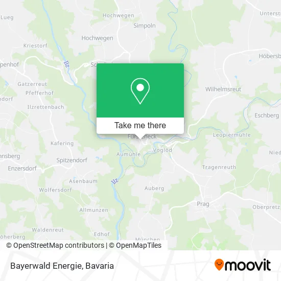 Карта Bayerwald Energie