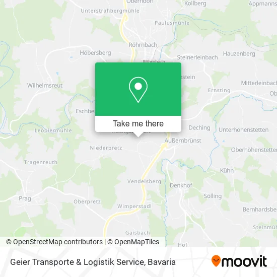 Карта Geier Transporte & Logistik Service