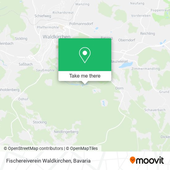 Карта Fischereiverein Waldkirchen