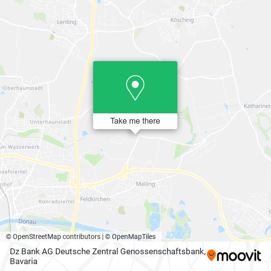 Dz Bank AG Deutsche Zentral Genossenschaftsbank map