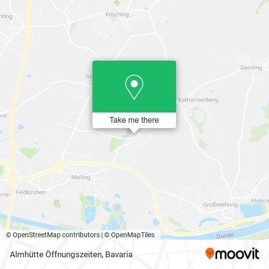 Almhütte Öffnungszeiten map