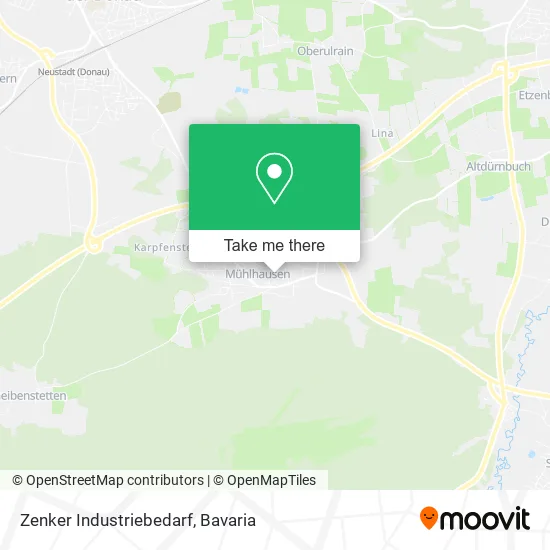 Карта Zenker Industriebedarf