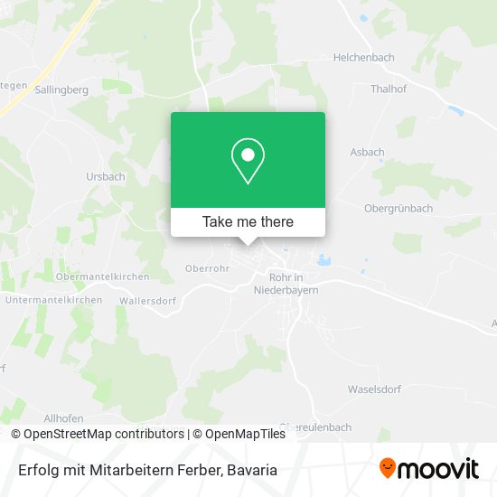 Erfolg mit Mitarbeitern Ferber map