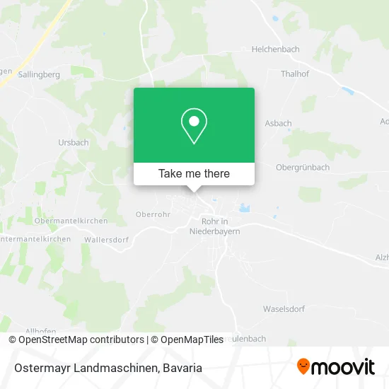 Карта Ostermayr Landmaschinen