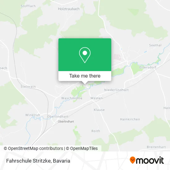 Карта Fahrschule Stritzke