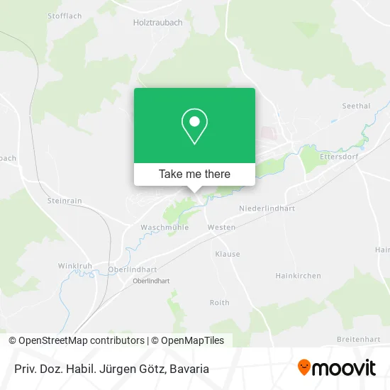 Карта Priv. Doz. Habil. Jürgen Götz