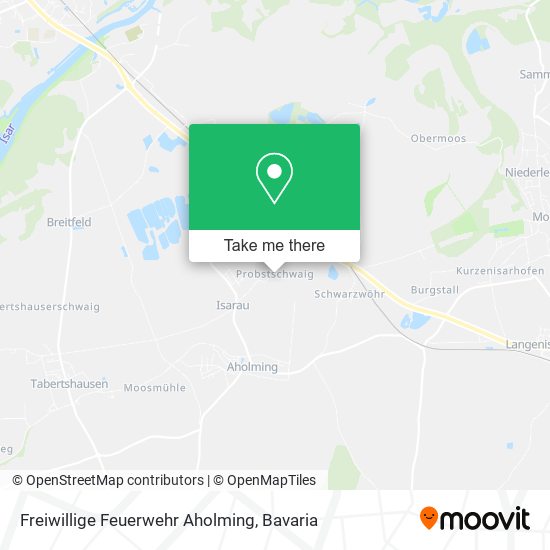Freiwillige Feuerwehr Aholming map