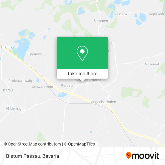 Карта Bistum Passau