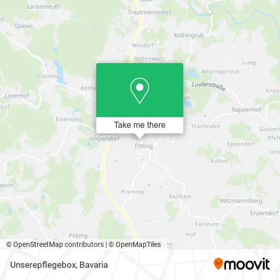 Карта Unserepflegebox