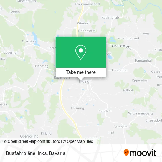 Карта Busfahrpläne links