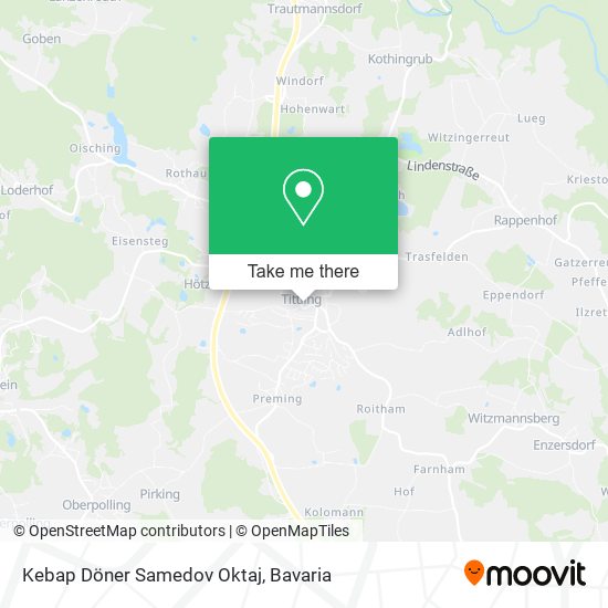 Kebap Döner Samedov Oktaj map