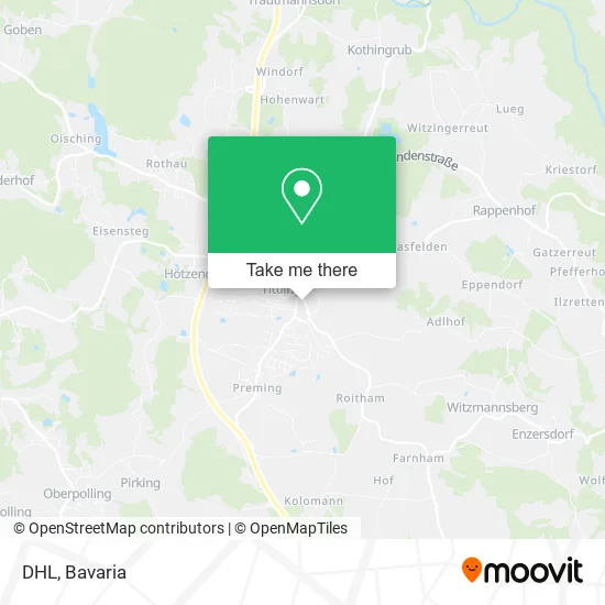 Карта DHL