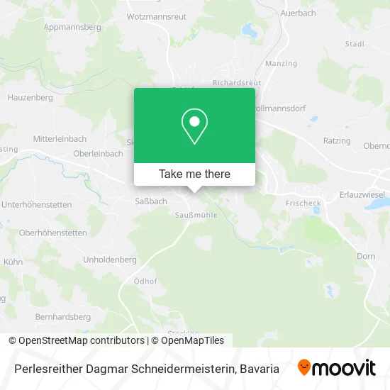 Карта Perlesreither Dagmar Schneidermeisterin
