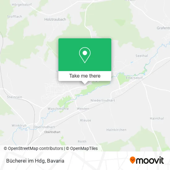 Карта Bücherei im Hdg