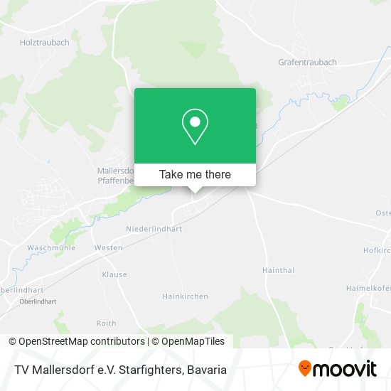 TV Mallersdorf e.V. Starfighters map