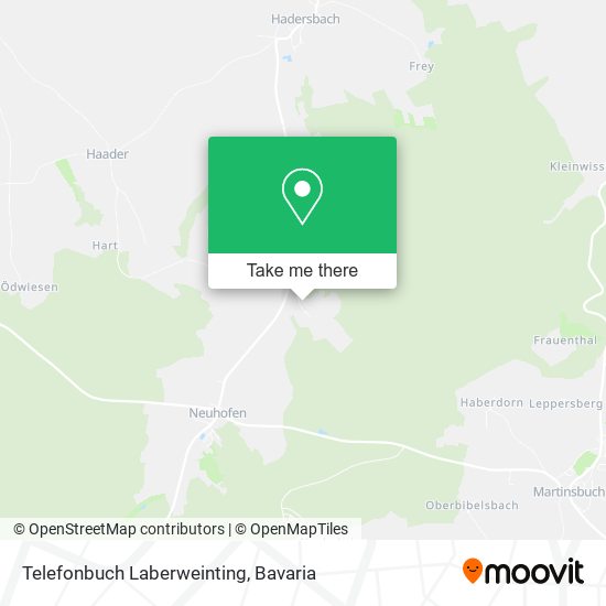 Telefonbuch Laberweinting map