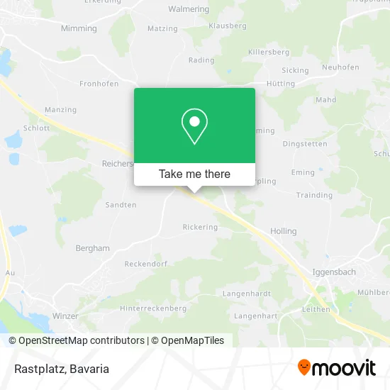 Карта Rastplatz