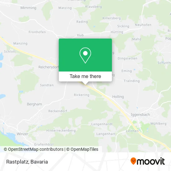Карта Rastplatz