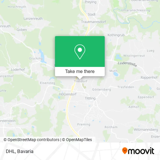 Карта DHL