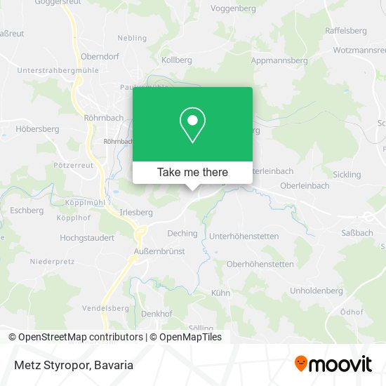 Карта Metz Styropor