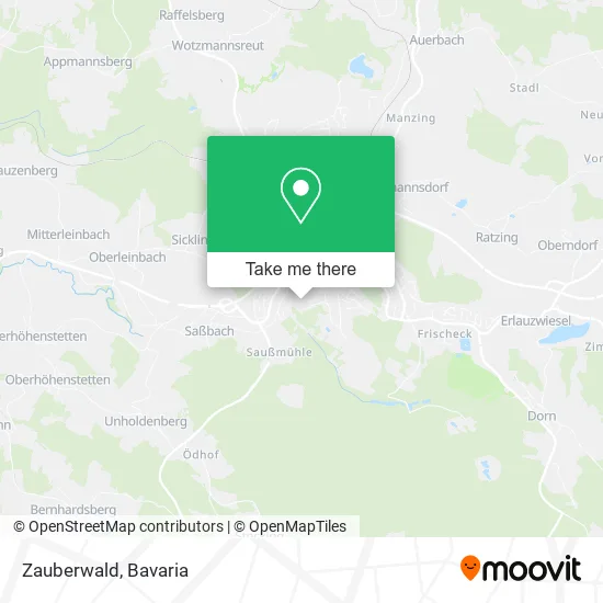 Карта Zauberwald
