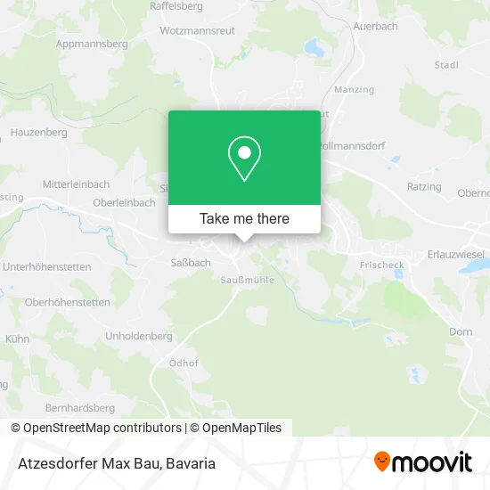 Карта Atzesdorfer Max Bau